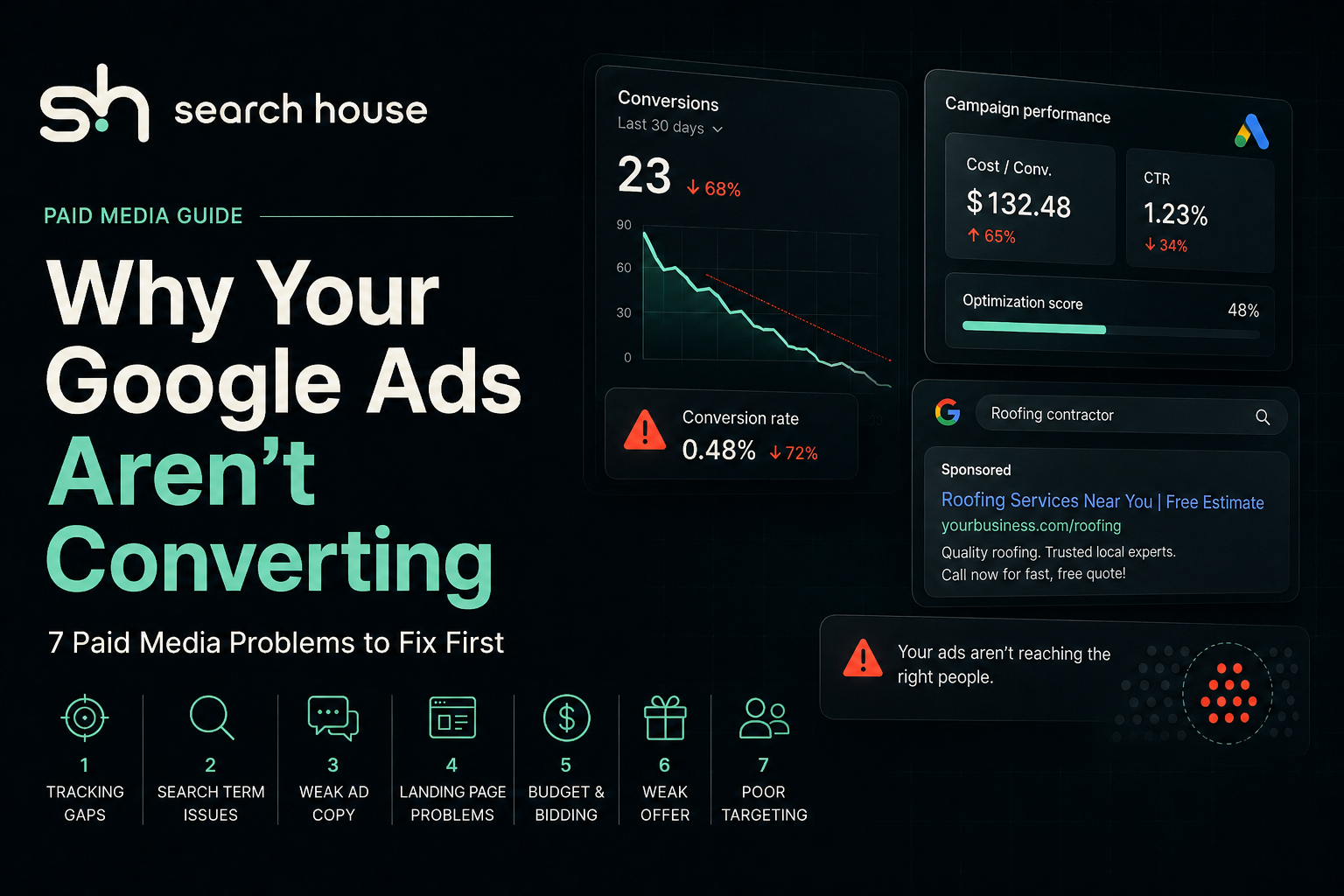 Why Your Google Ads Aren’t Converting: 7 Paid Media Problems to Fix First