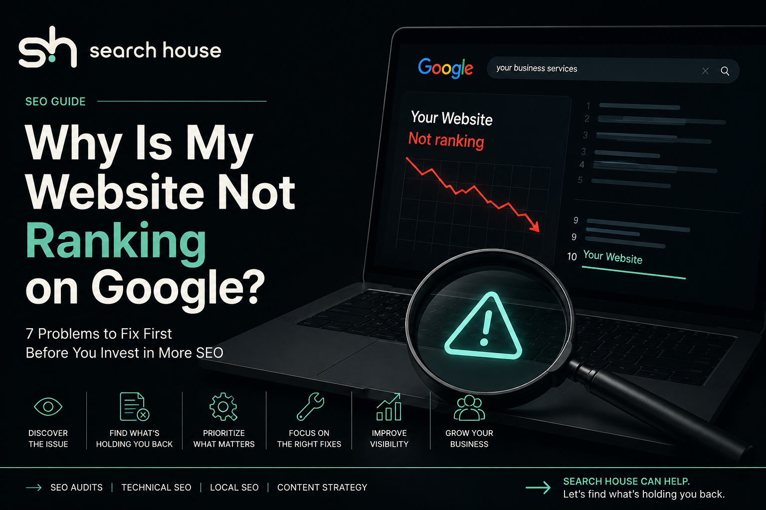 Why Is My Website Not Ranking on Google? 7 Problems to Fix First